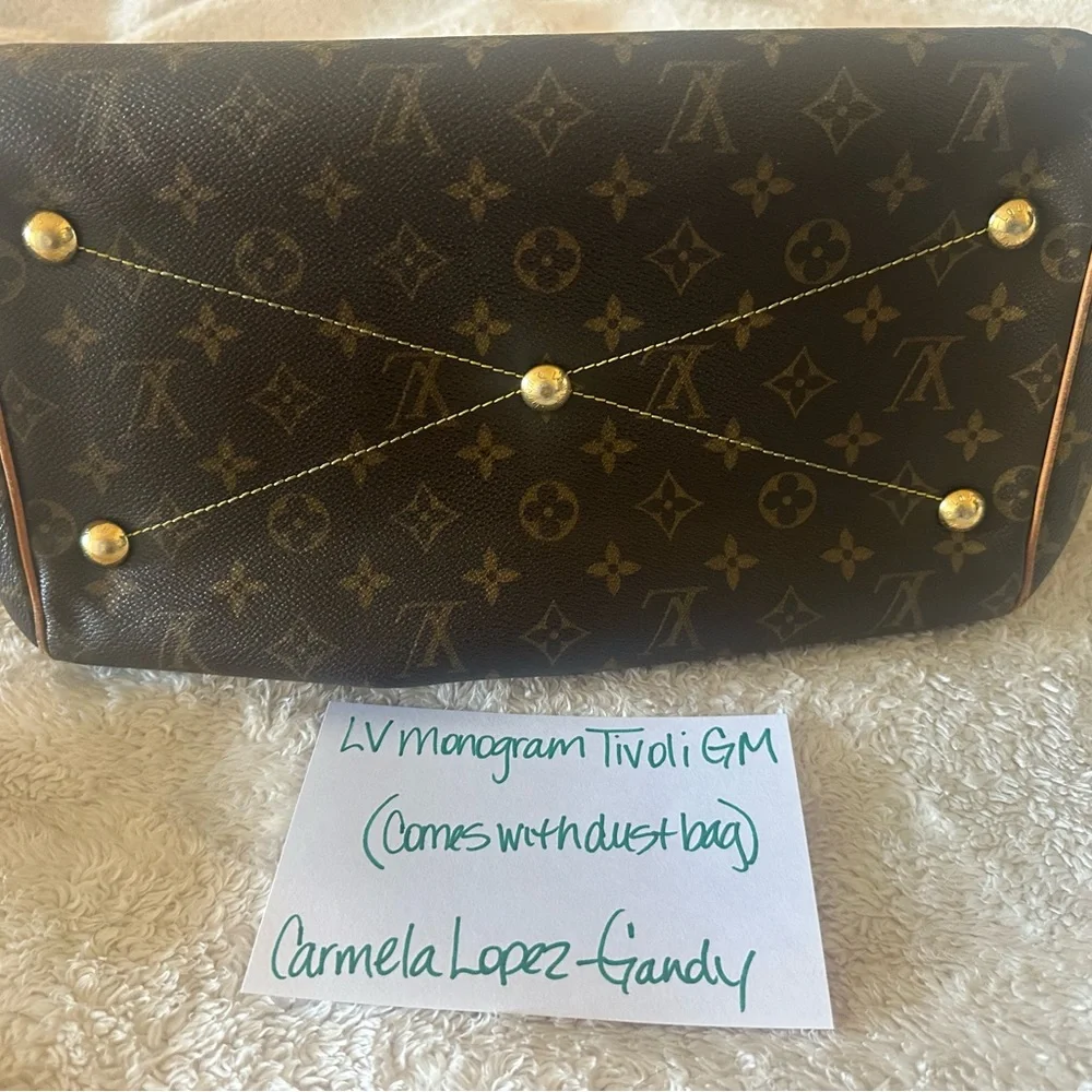 Louis Vuitton Brown Monogram Shoulder Bag